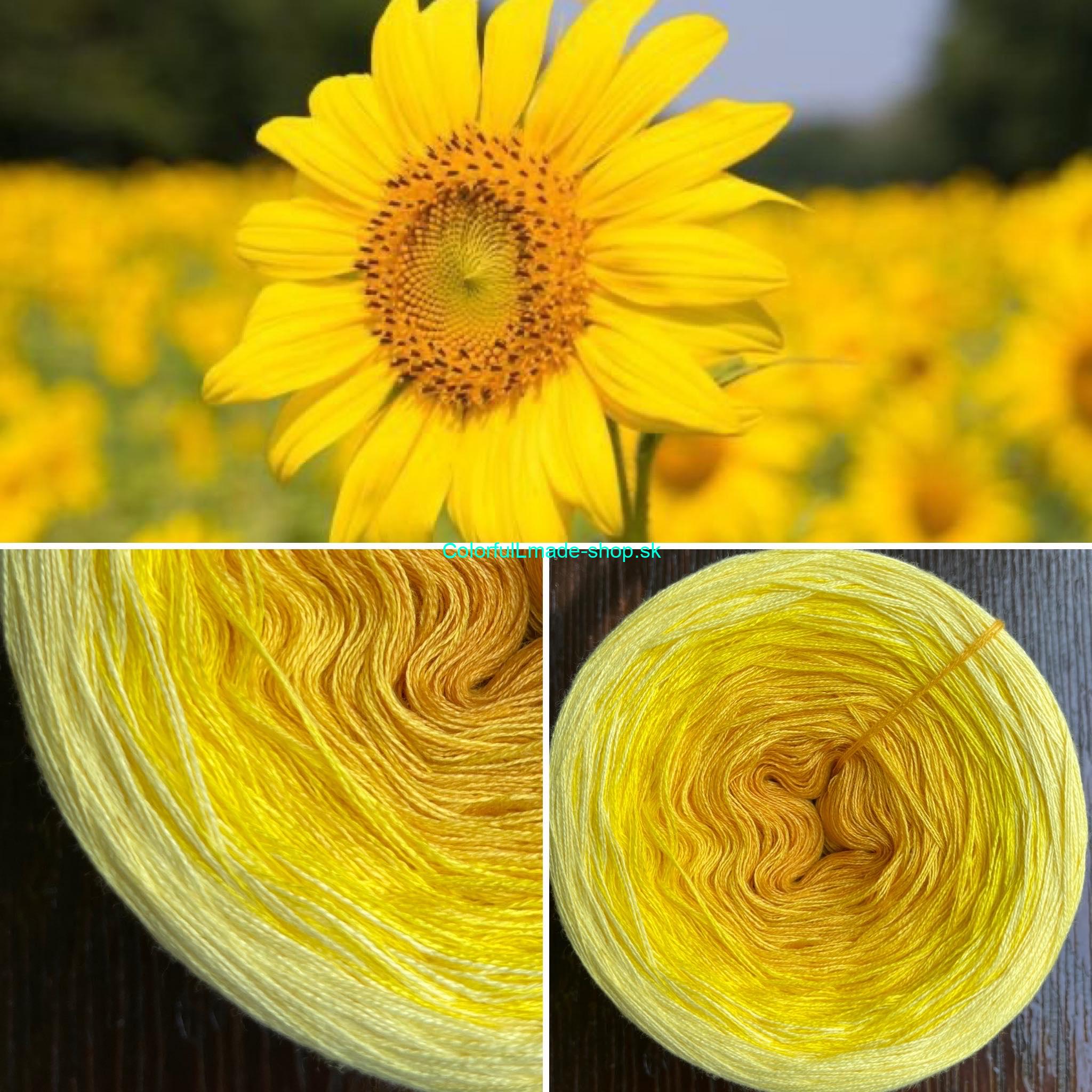 Magic OMBRÉ - Sunflower 3-nitka/1000m