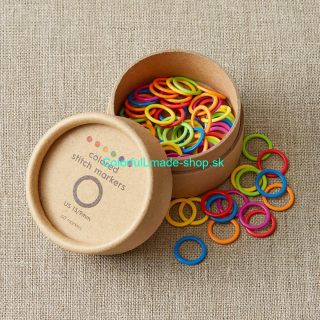 CocoKnits - Colorful Stich Markers 60ks v balení US13/9mm