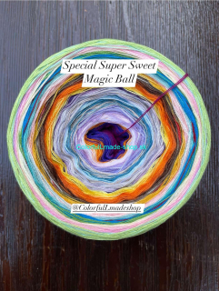 SPECIAL MAGIC BALL - SUPER SWEET - 3ply / 2500m