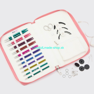 KnitPro Zing Regal nterchangeable Circular Needles Set - sada 11 párov vym. ihlíc