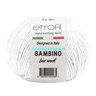 Etrofil - Bambino Lux Wool - White